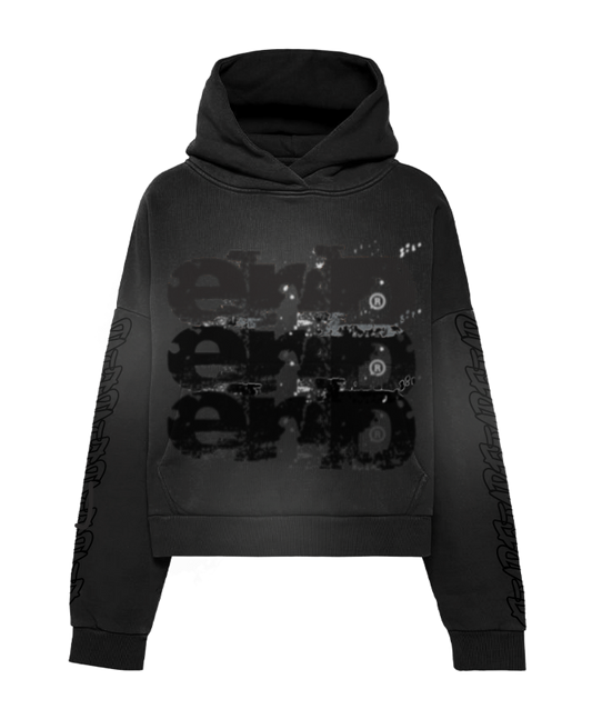 BLACK END HOODIE
