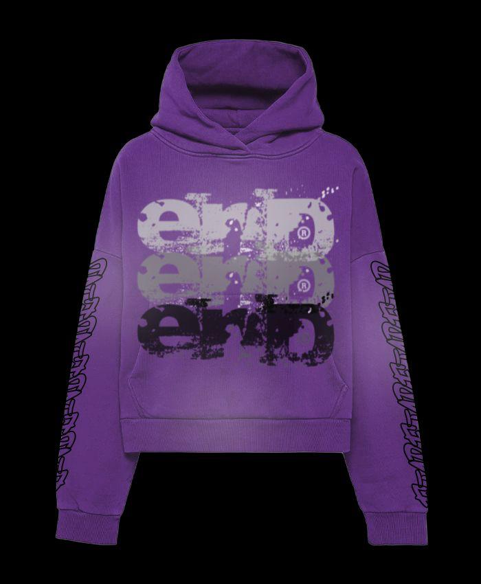 PURPLE END HOODIE
