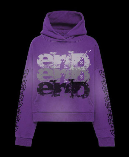 PURPLE END HOODIE